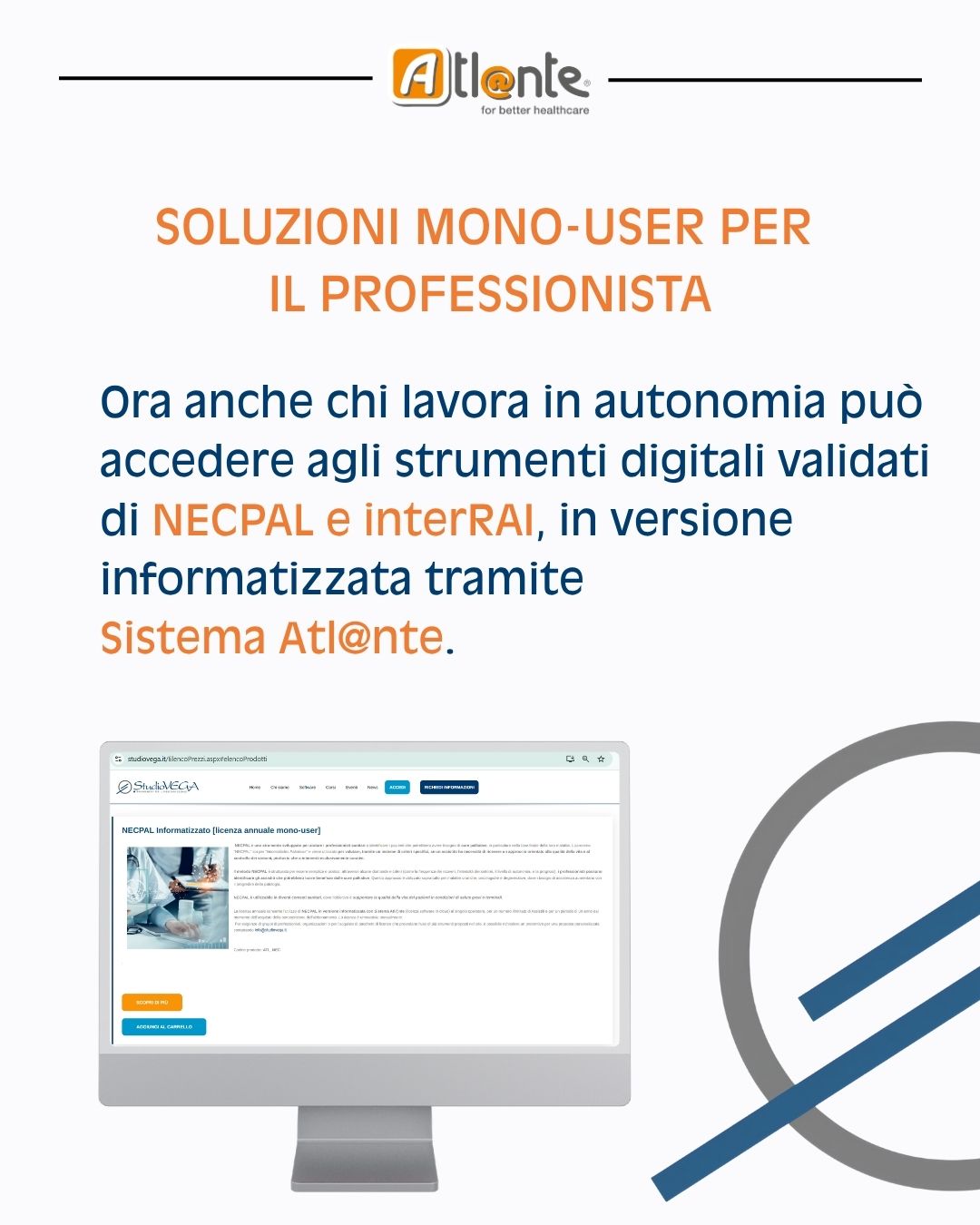 Soluzioni Mono-User: licenze software annuali dedicate al professionista