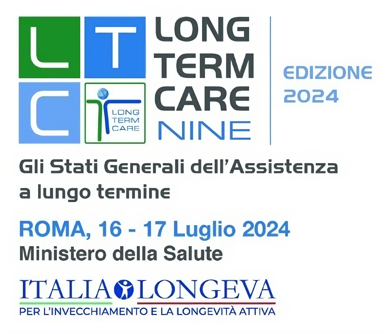 Studio VEGA S.r.l. è partner ufficiale dell'evento Long Term Care Nine e Cronicità - Gli Stati Generali dell'Assistenza a lungo termine | Roma | 16 e 17 Luglio