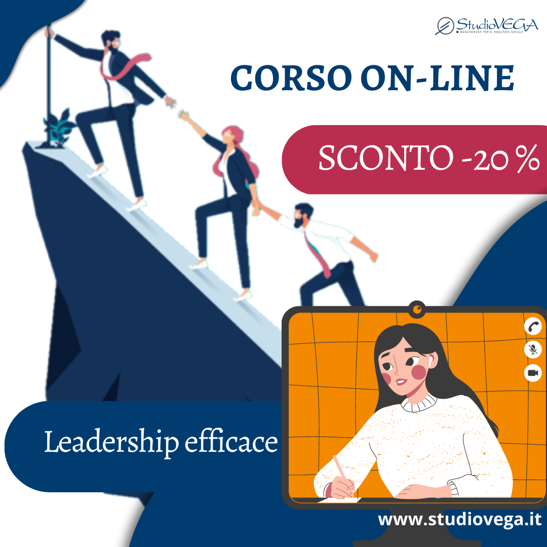 Sconto -20% corso on-line | Leadership efficace: È il momento giusto per migliorare, superare gli ostacoli e guidare il gruppo nel processo di cambiamento organizzativo