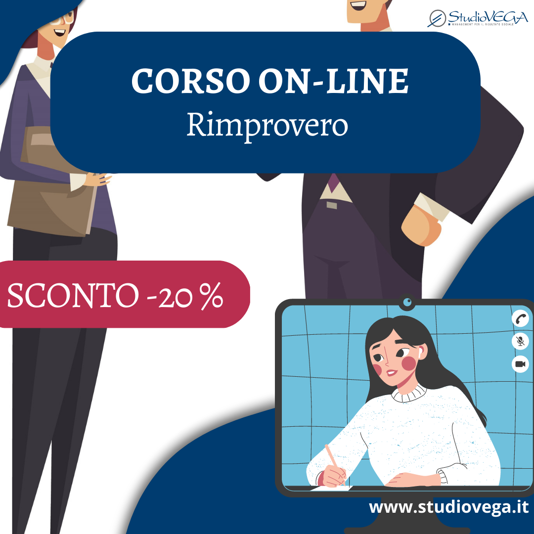 Sconto -20% corso on-line | Il rimprovero dei collaboratori: Impara a motivare attraverso la critica